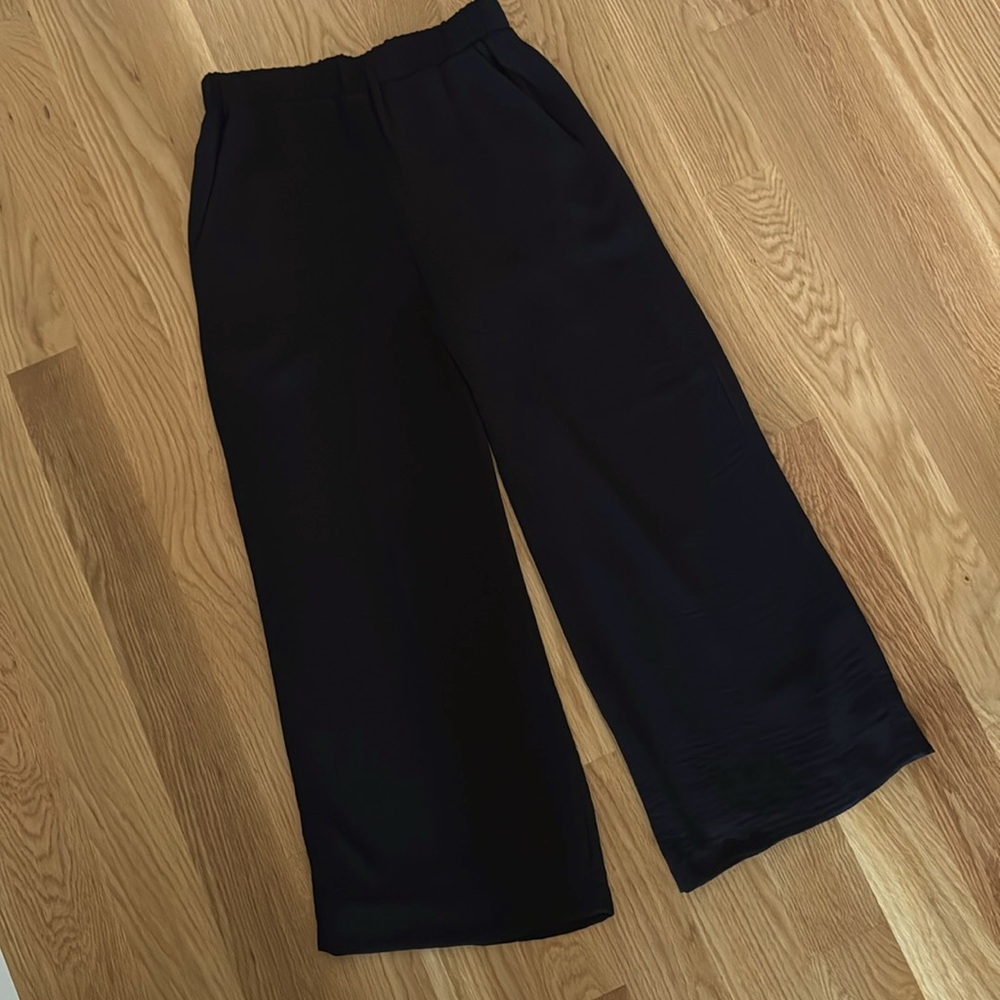 KAREN KANE KONA Wide Leg Pants with Pockets and fully lined Size XS NWT's